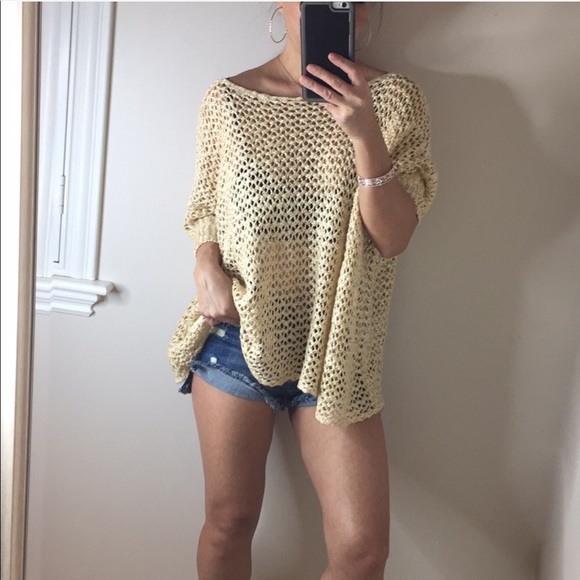Crochet sequin top - Picture 1 of 7